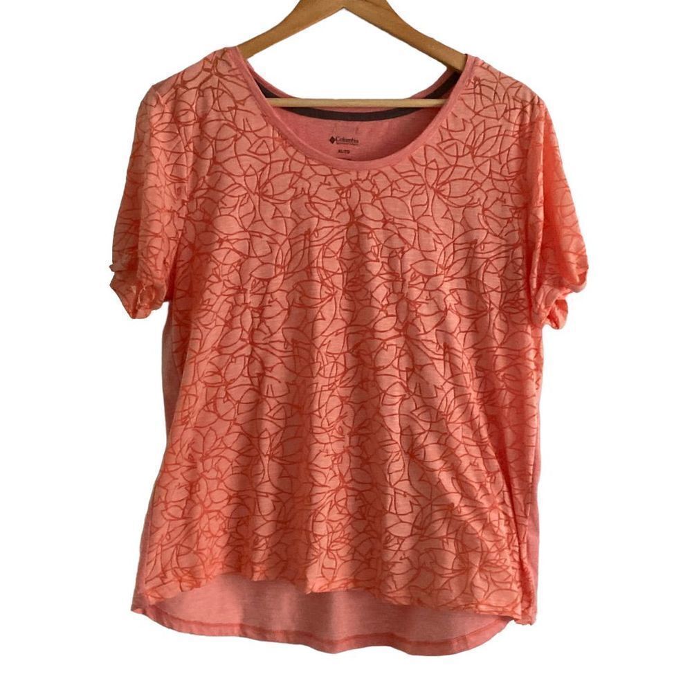 COLUMBIA Top Women’s Orange Size XL